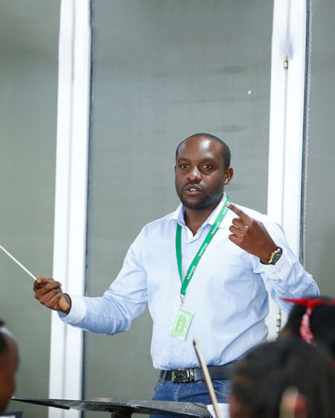 Levi wataka corporate training team building music orchestra nairobi africa